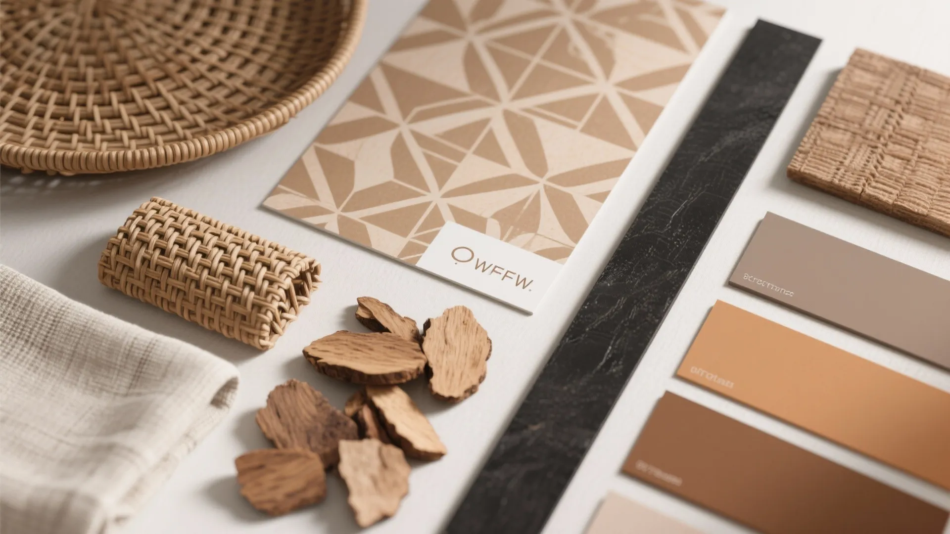 Soft Geometric Mosaics for Modern Boho