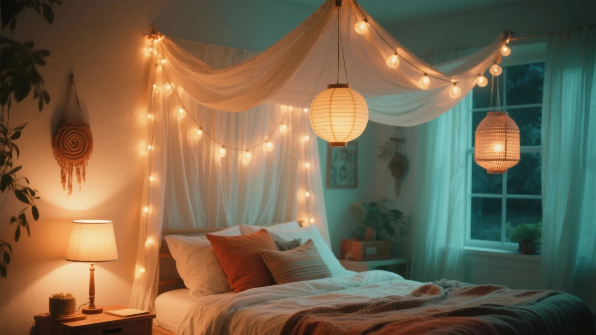 Craft the Glow: Layered Lighting and Canopies