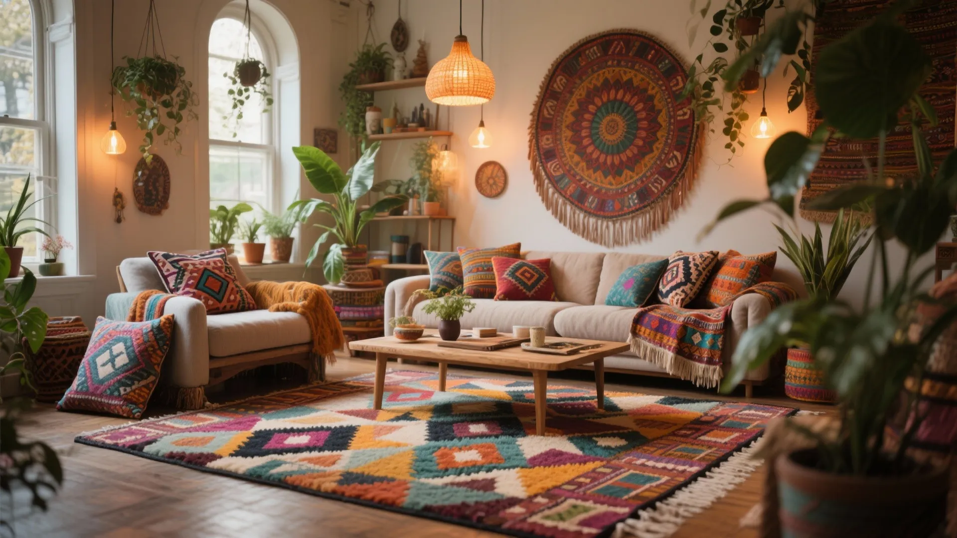 4. Bohemian Layered Patterns