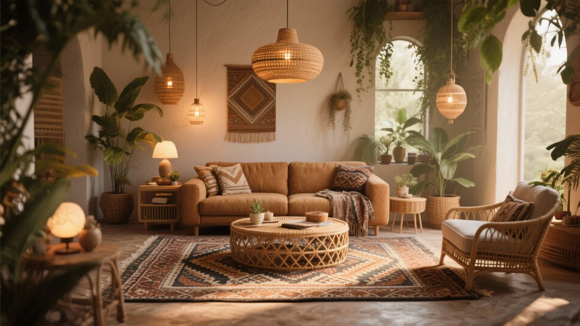 4. Boho Chic with Patterns