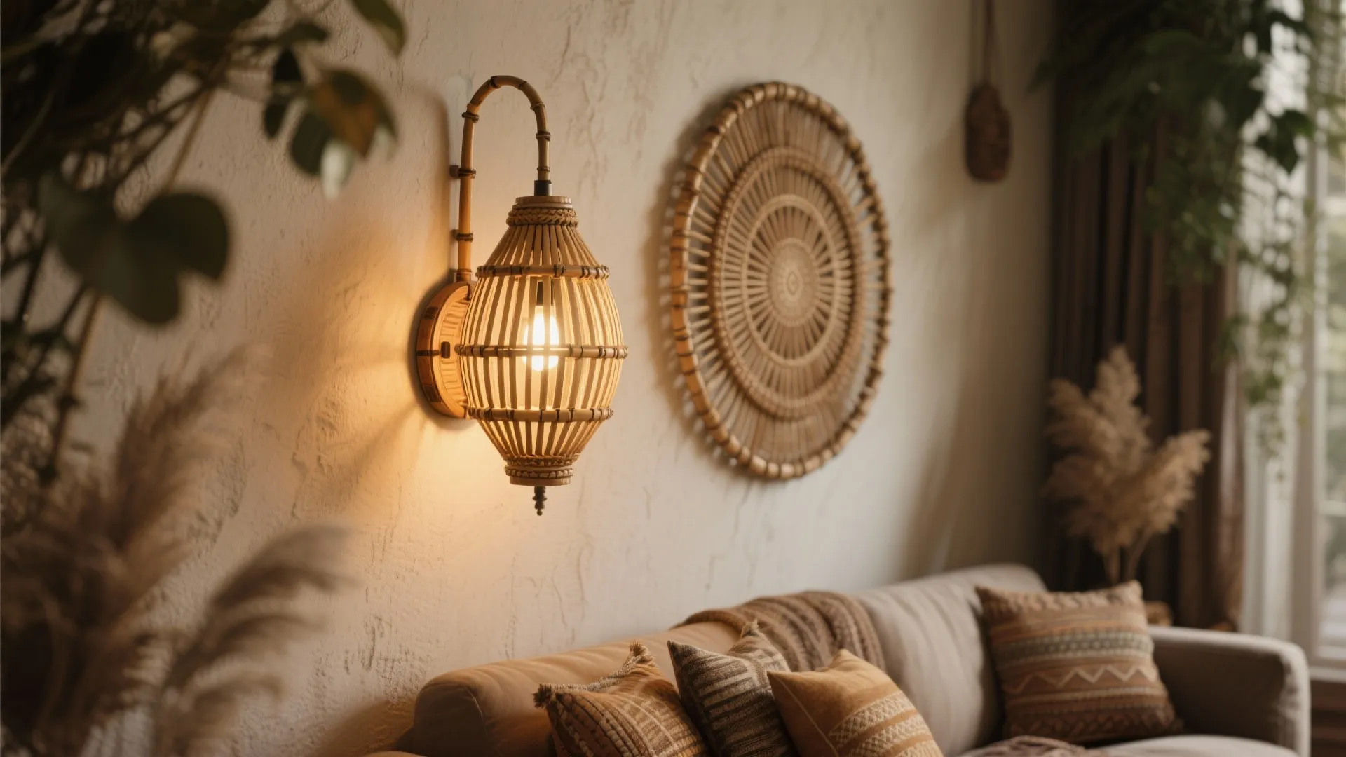 Statement Lighting as Wall Art