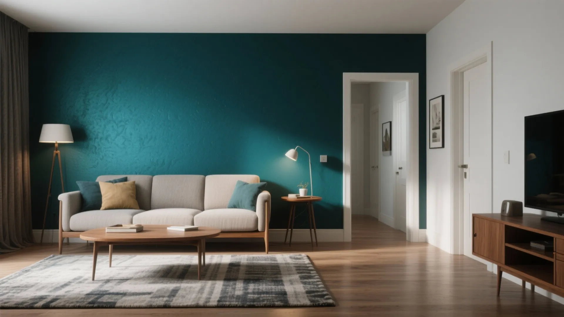 1. Bold Accent Walls, Smartly Placed