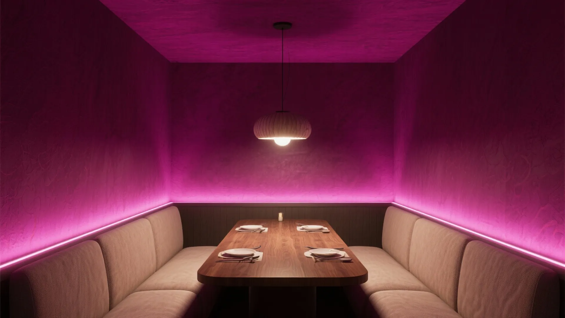 Bold Accent Wall (Ceiling Included)