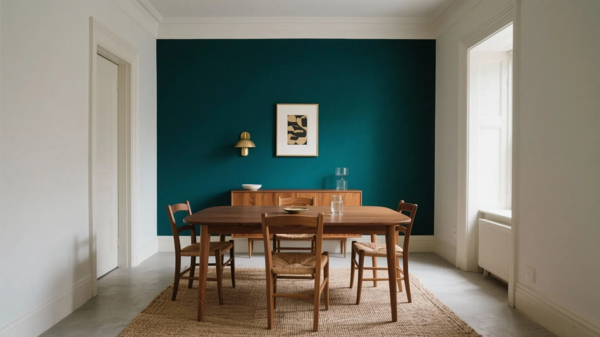 Balanced Contrast with a Bold Accent (moody but measured)