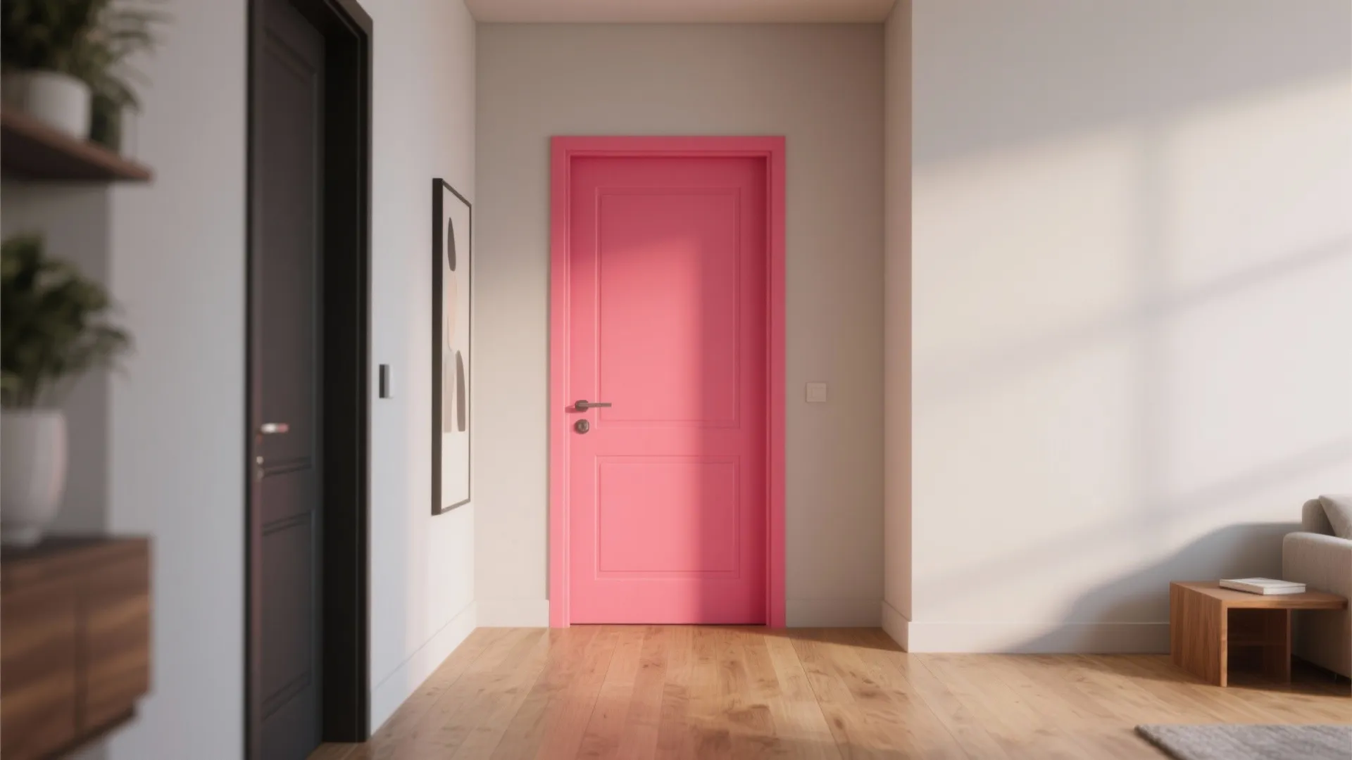 2. Bold Accent Door
