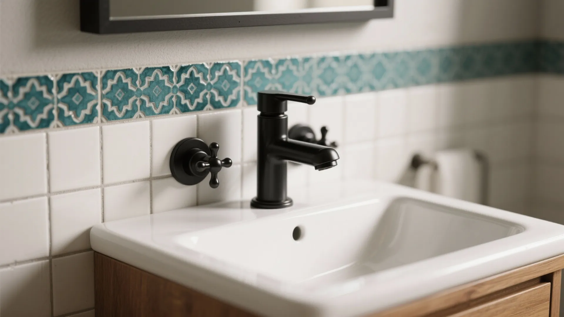 4. Add personality with bold accents in tiny doses