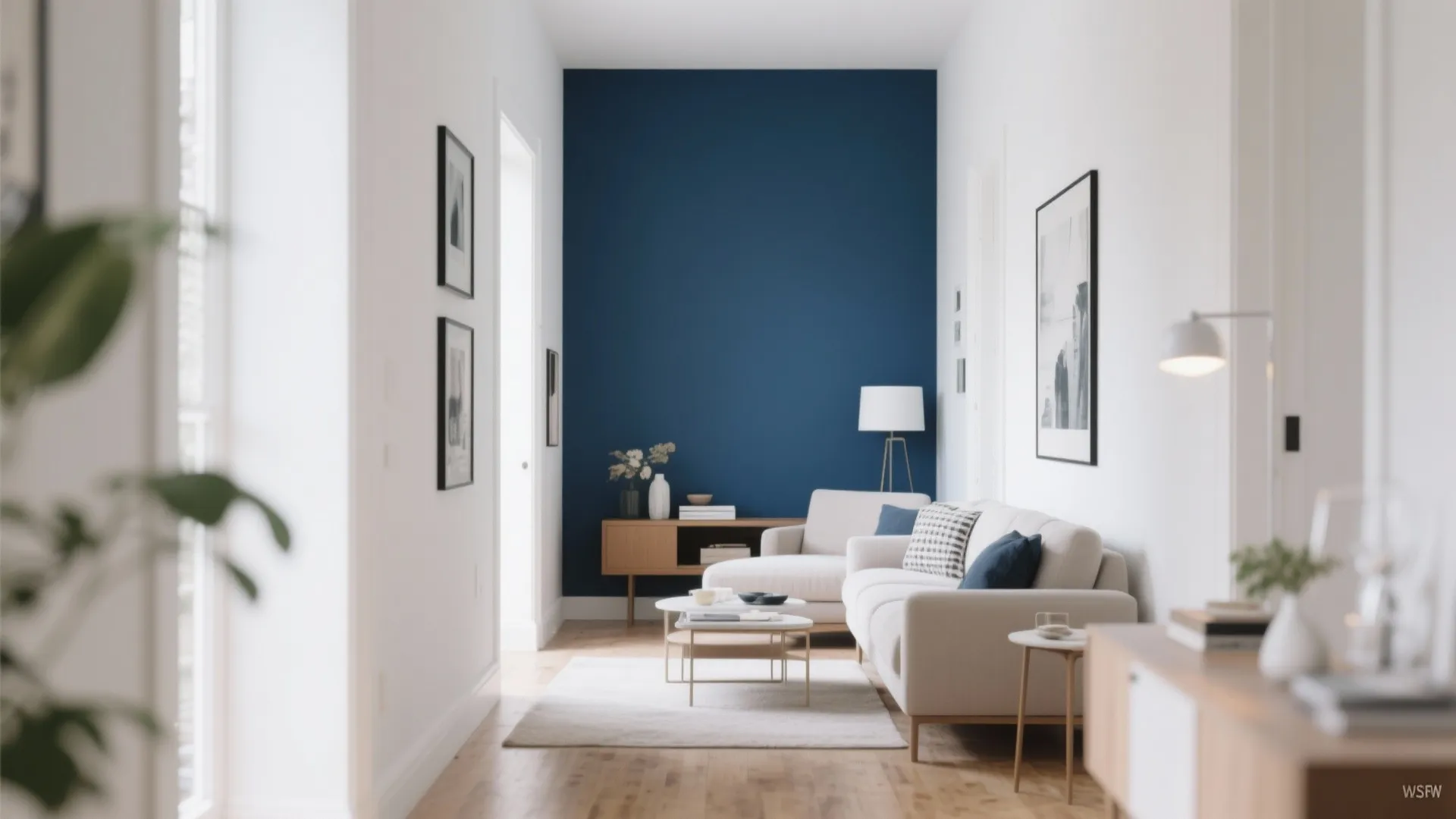 9. Bold Accent Walls