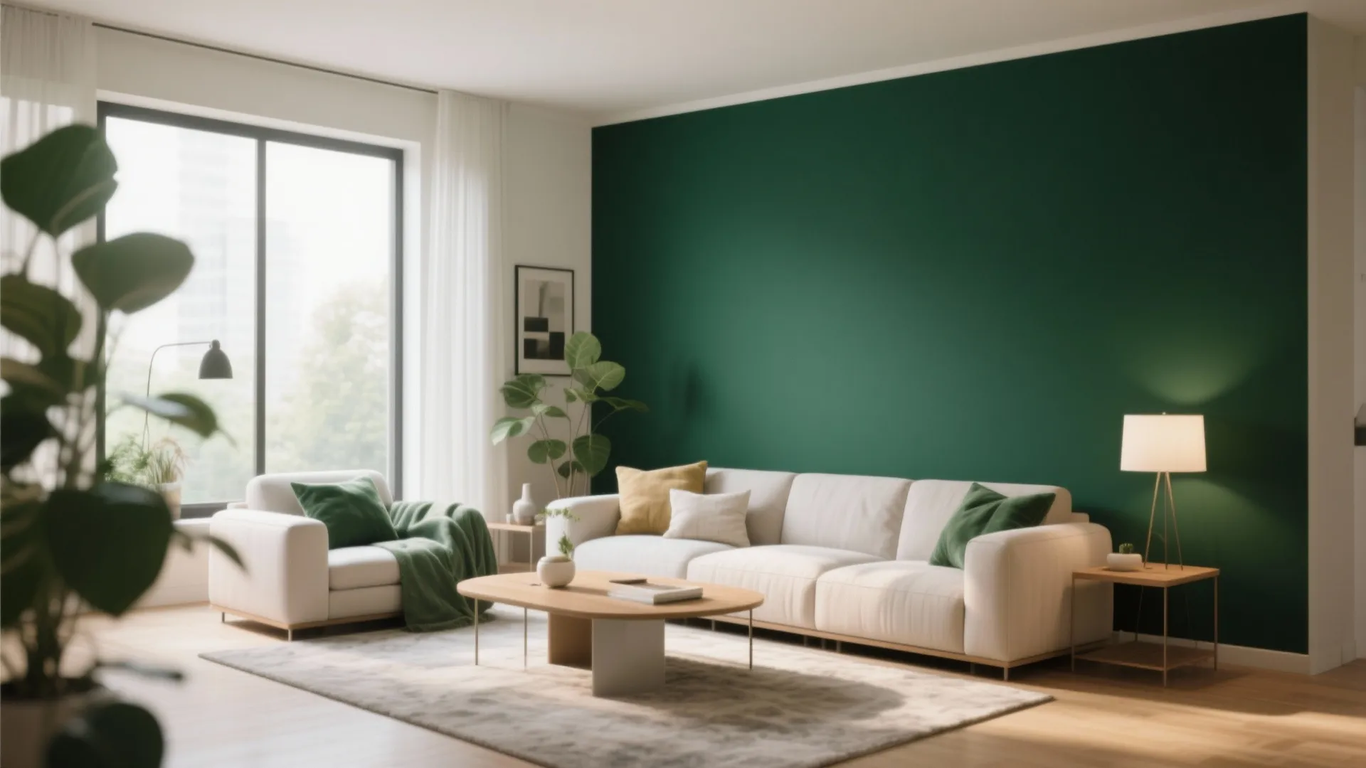 Bold Single Accent Wall