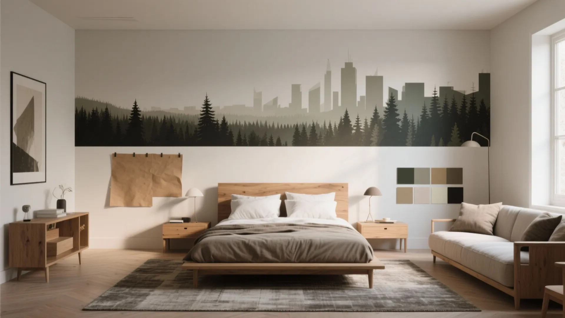 Painting Murals on Walls: 5 Creative Ideas: Small walls, big statements — five mural ideas I use in tight homes and rentals