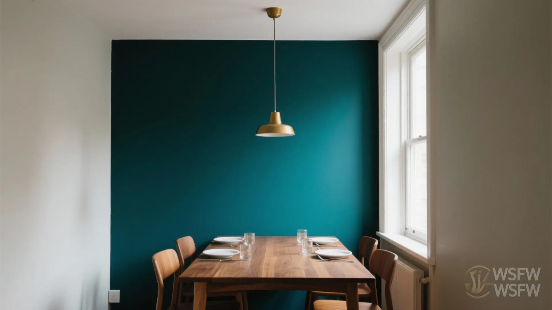 2. A Single Bold Accent Wall