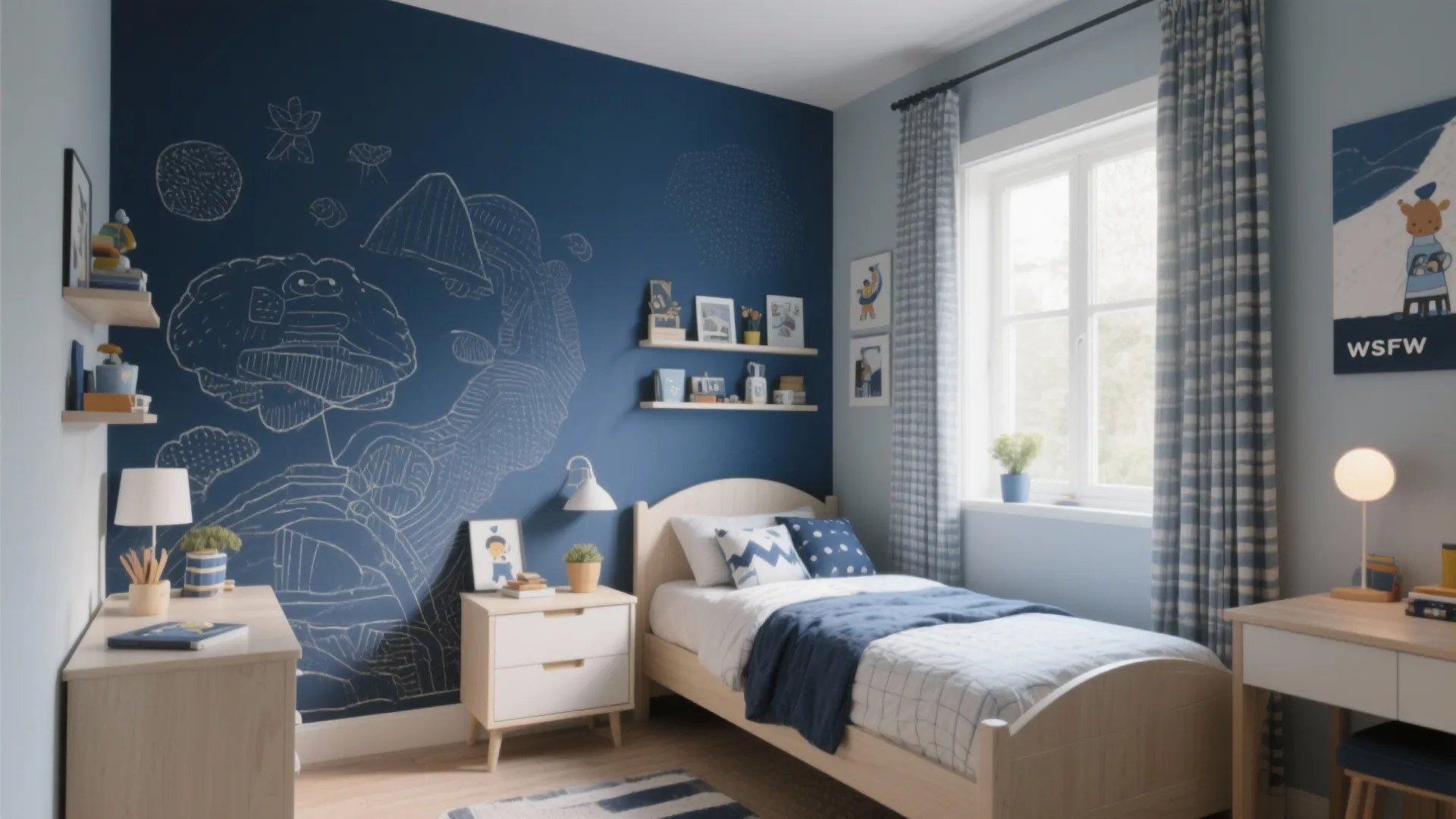 3. Bold Accent Walls