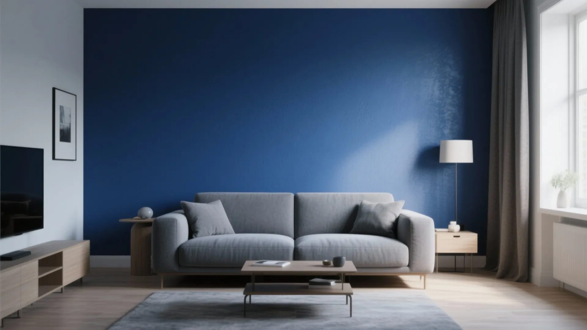 1. Statement Accent Wall with Bold Colors