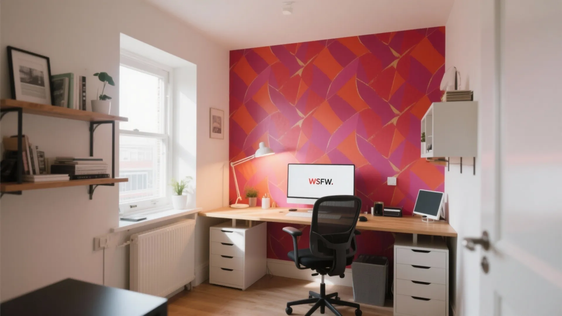 3. Bold Single Accent Wall