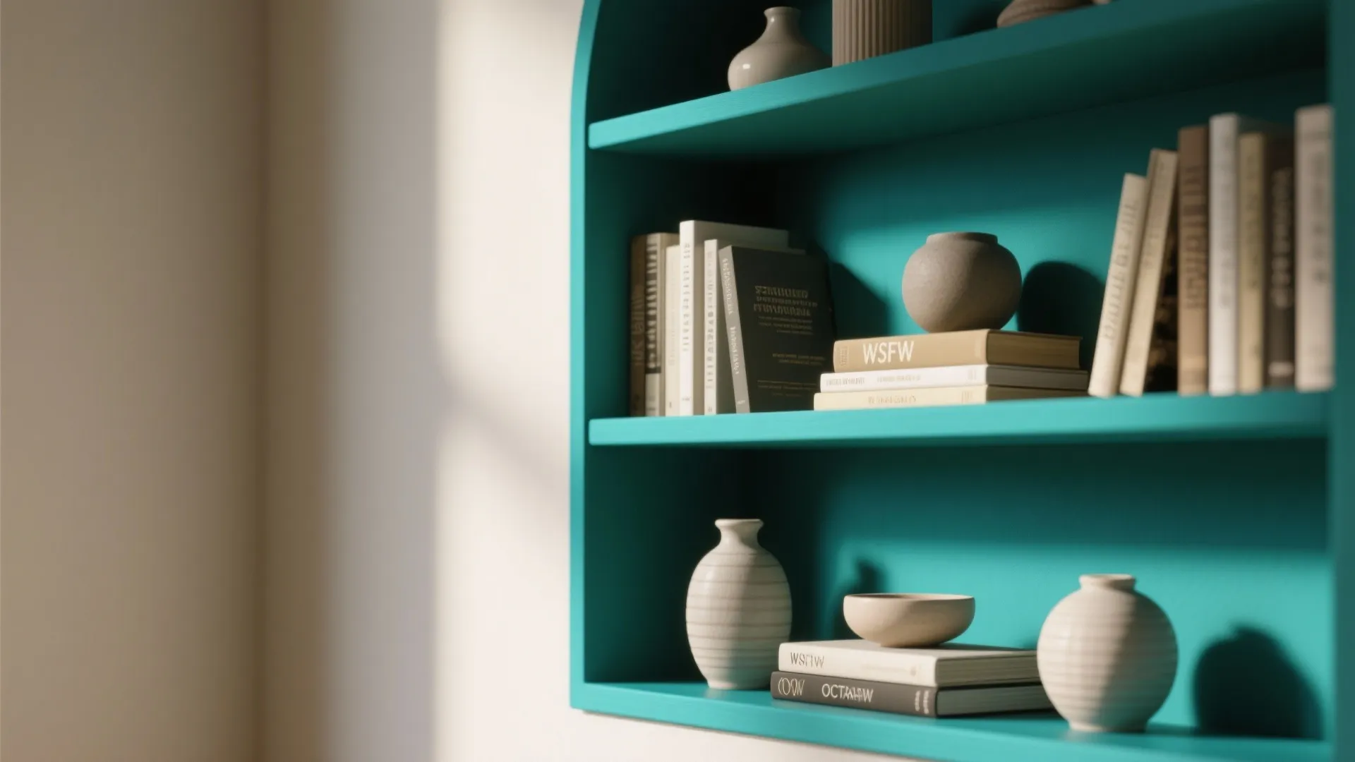 5. Use bold colors in small doses for big impact