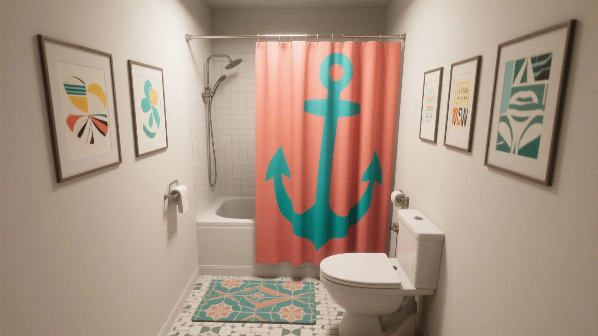 Bold accents and artwork to personalize affordably