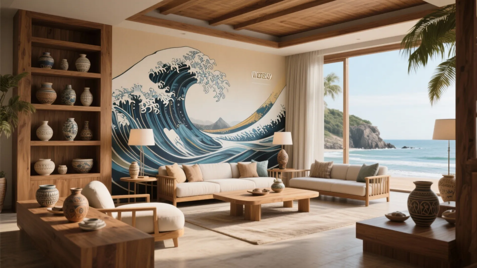 Idea 5: Bold Art & Local Touches