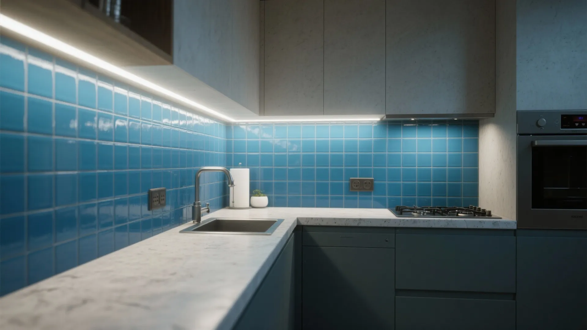 9. Pairing with Bold Backsplashes