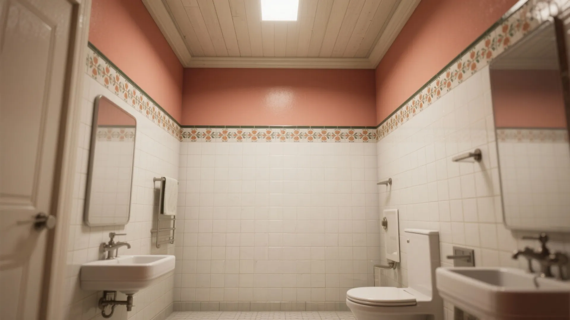 Idea 2: Use a bold tile band for visual height