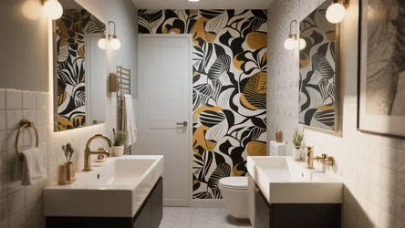 10 Bathroom Wallpaper Ideas to Transform Small Spaces