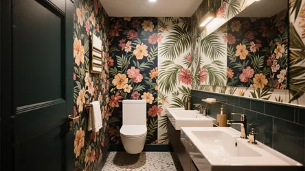 10 Wallpaper Ideas for Bathrooms