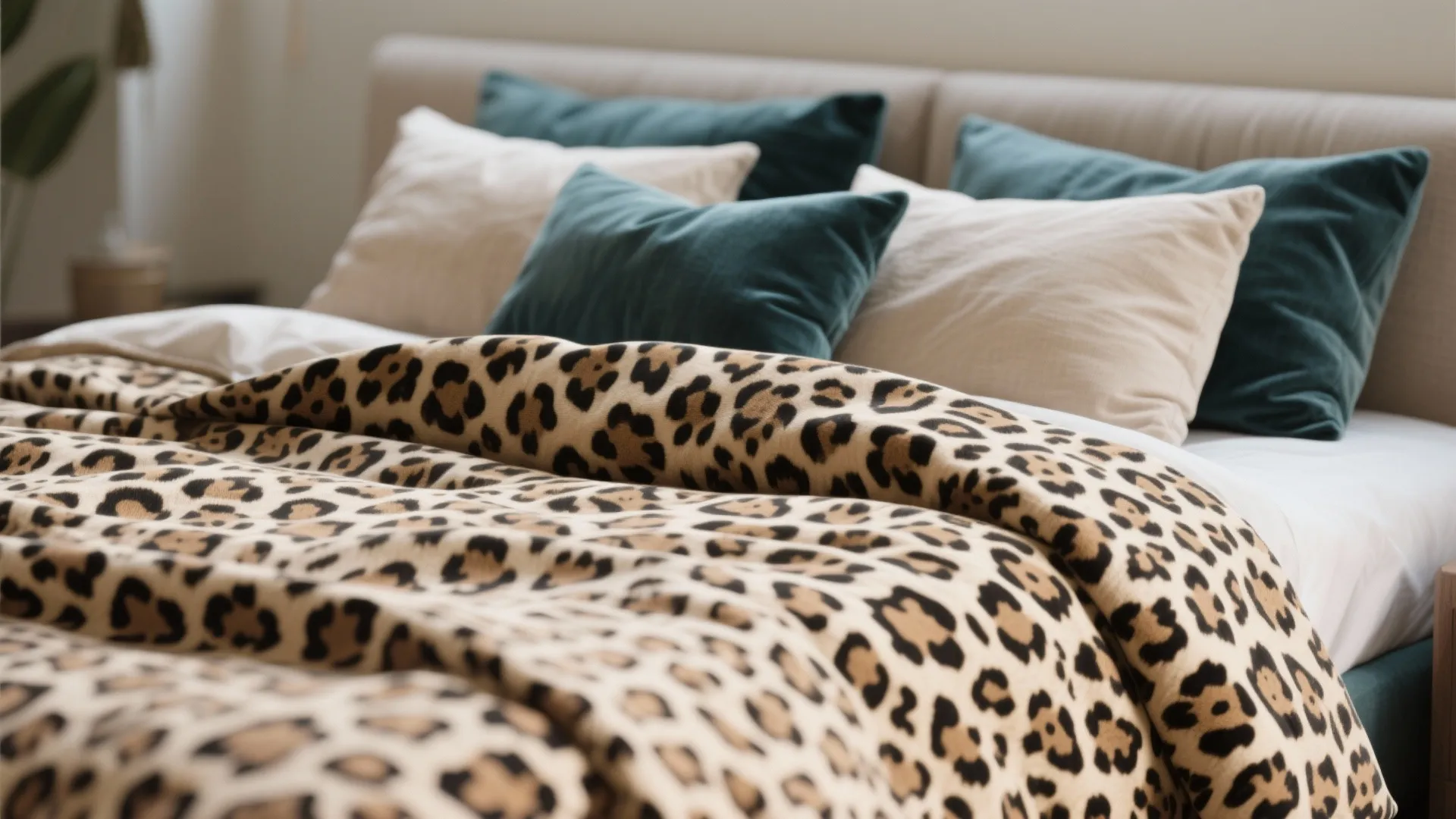 Bold Bedding, Subtle Surroundings