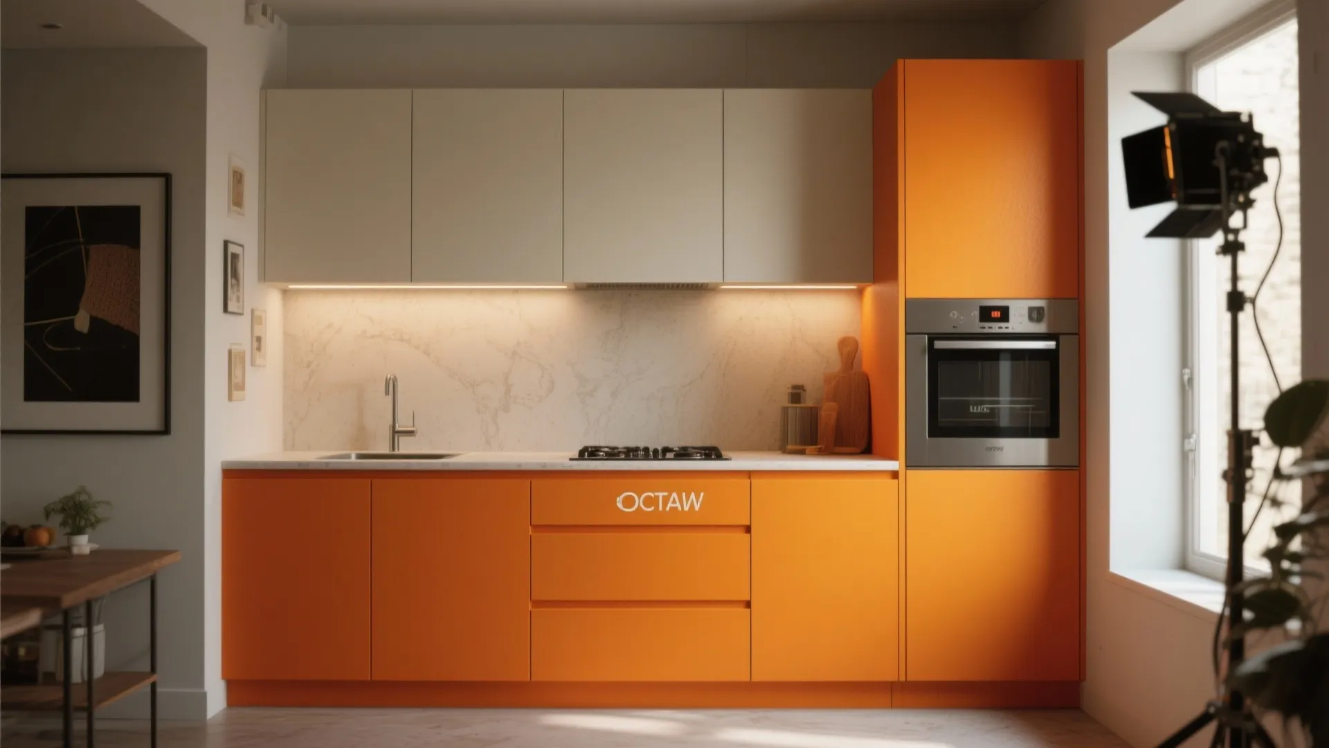 3. Bold Block with Matte Top