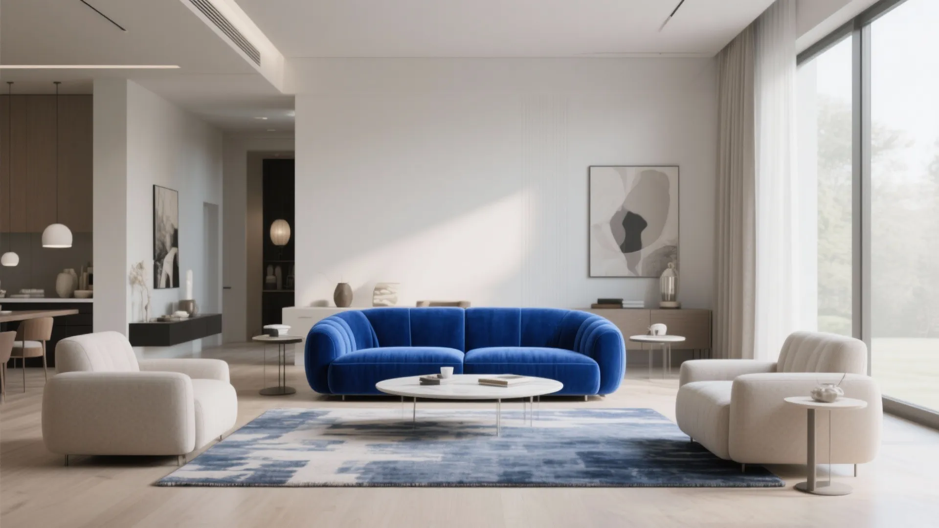 10. Bold Color Statement Sofas