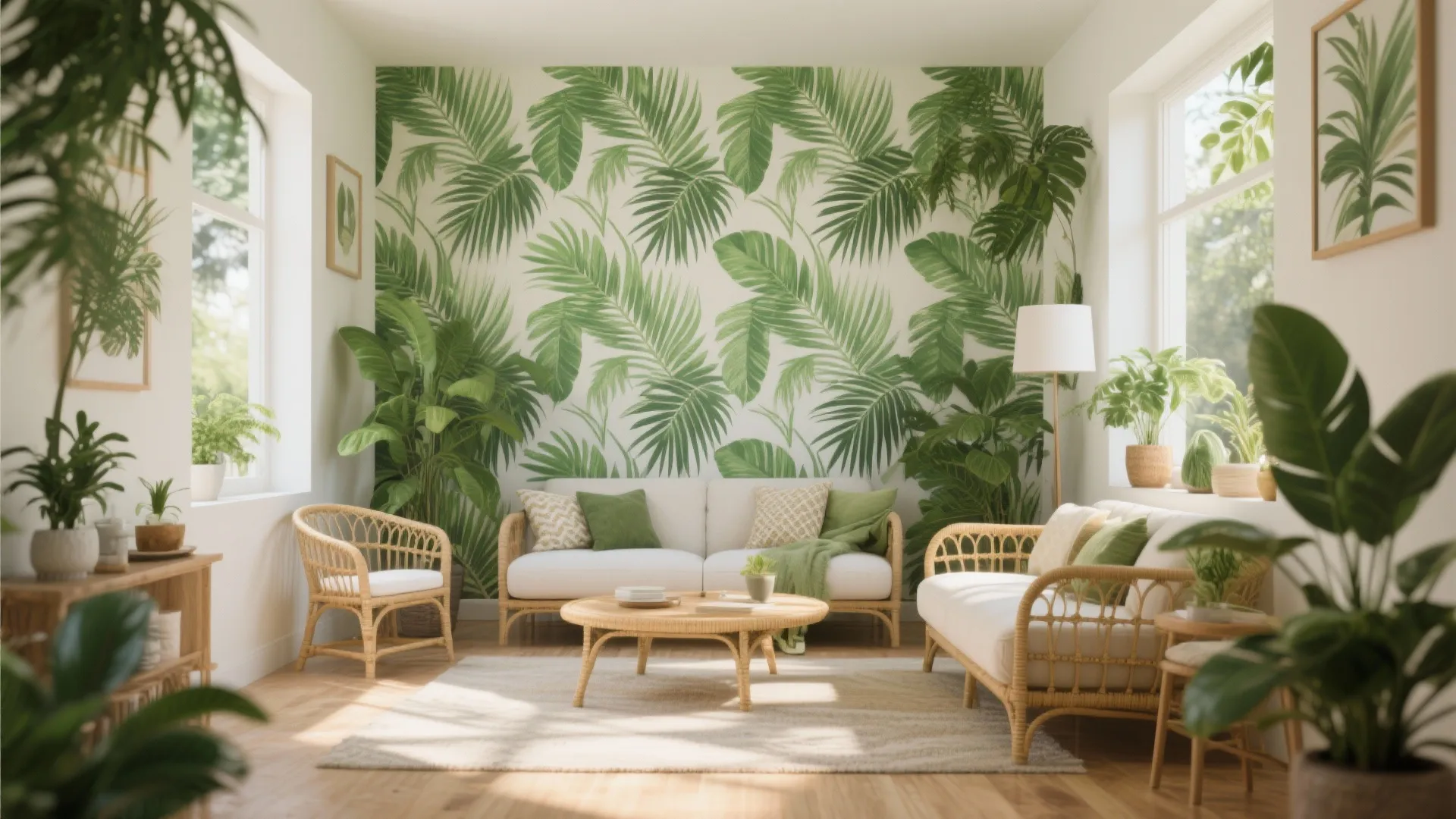 2. Bold Botanical Prints