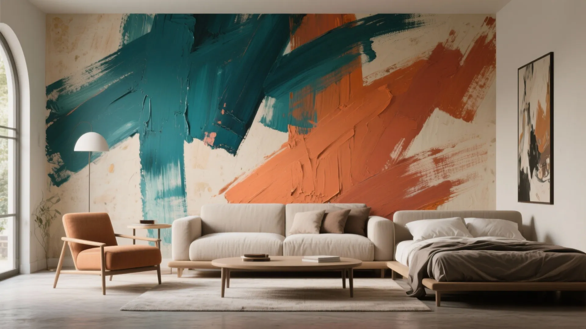 2. Bold Brushstroke Layers for Artistic Drama