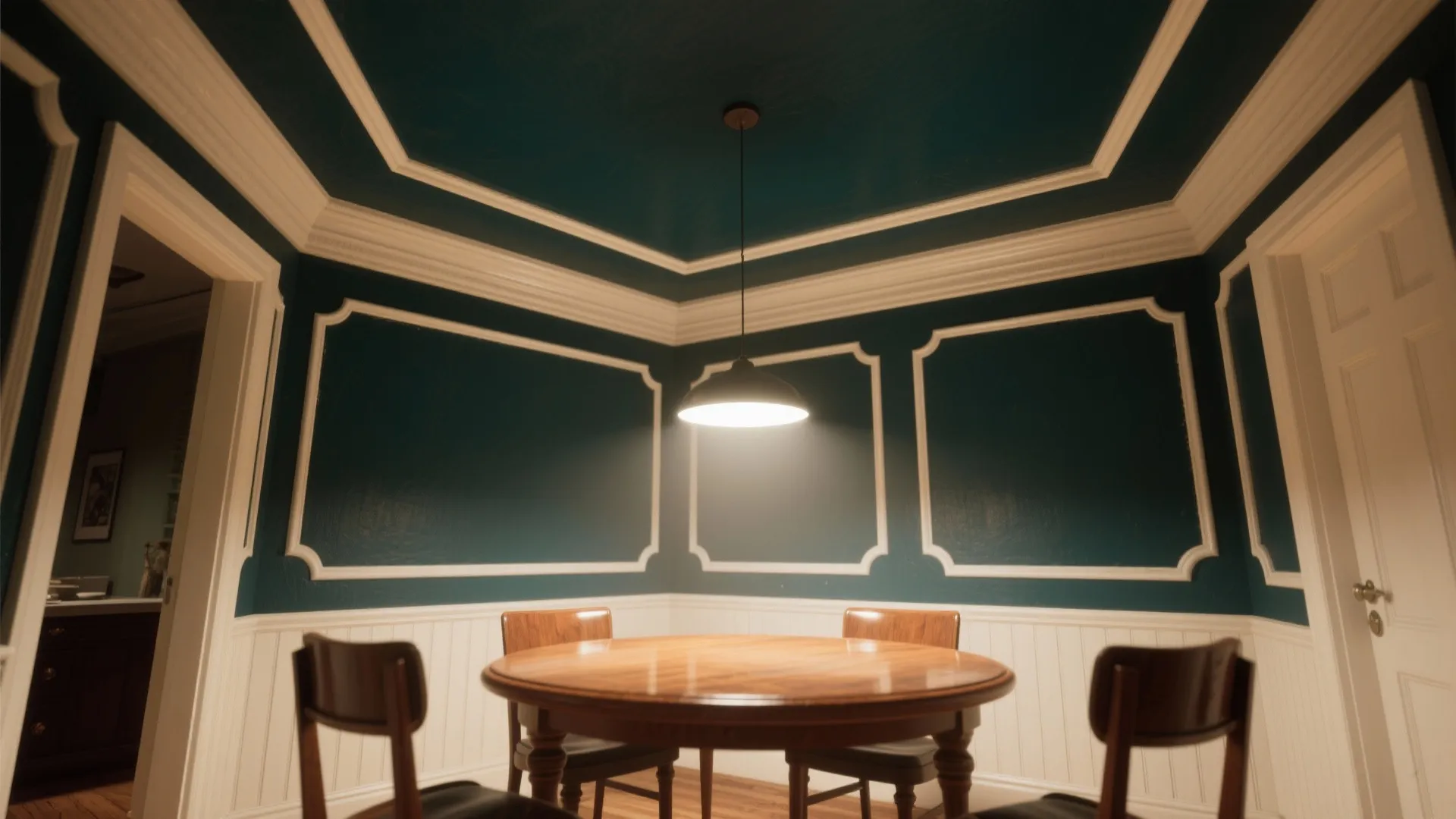 Bold Ceiling and Trim