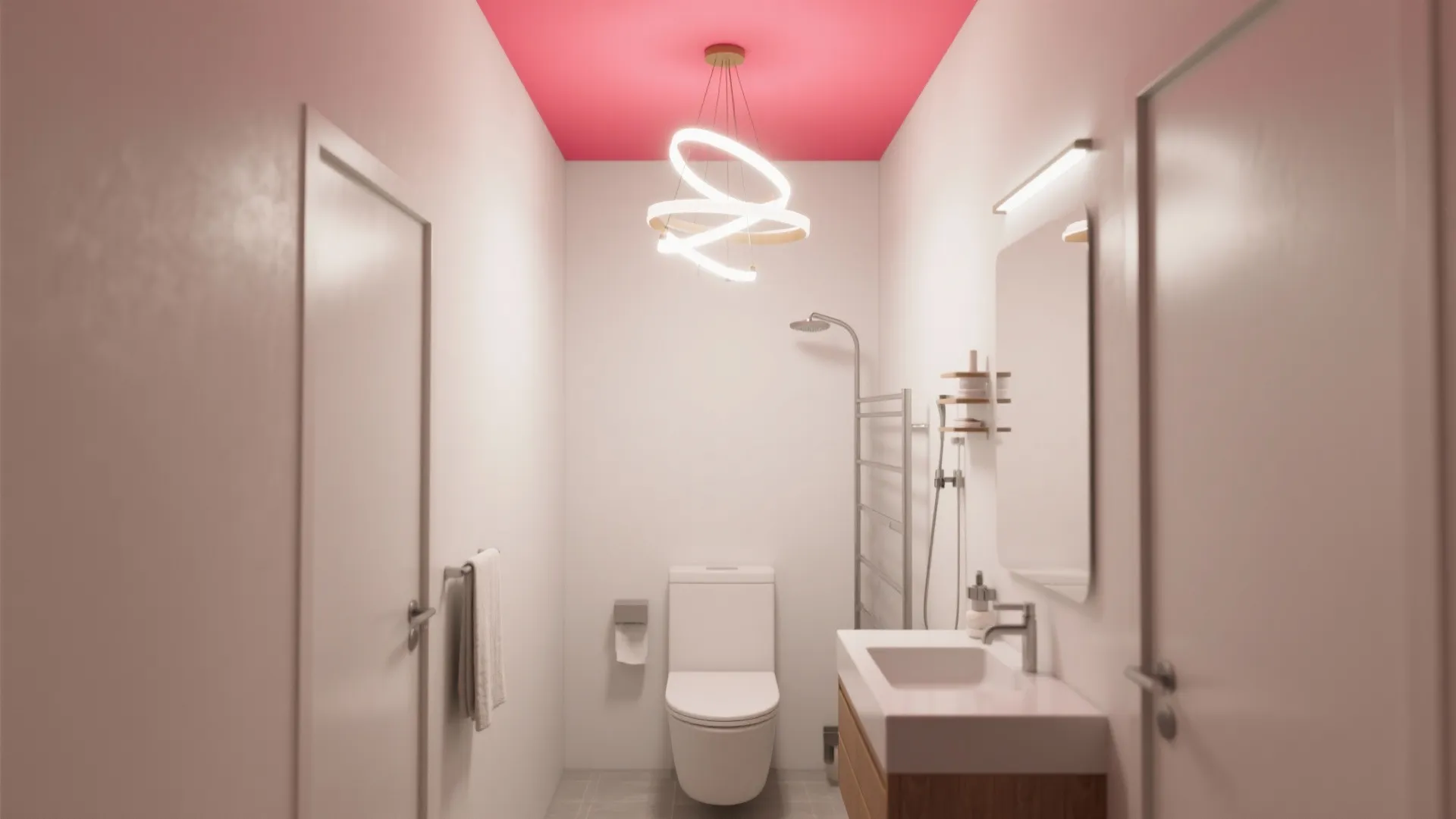 6. Bold Ceiling Color