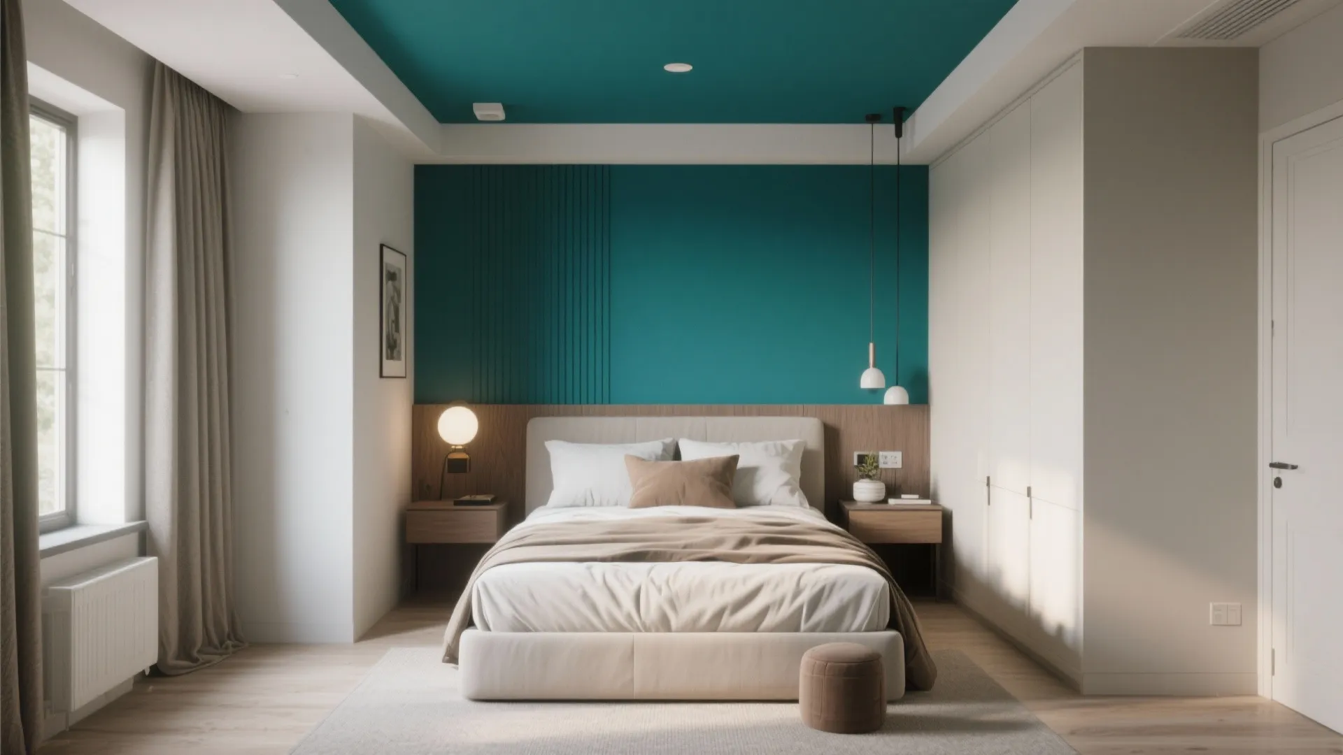 3. Statement Wall or Ceiling