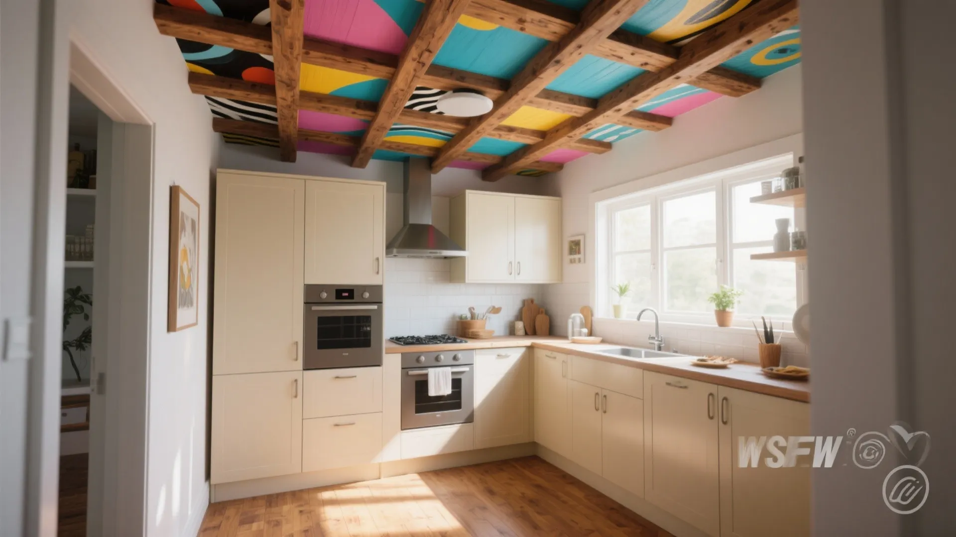 9. Statement Ceiling Treatments