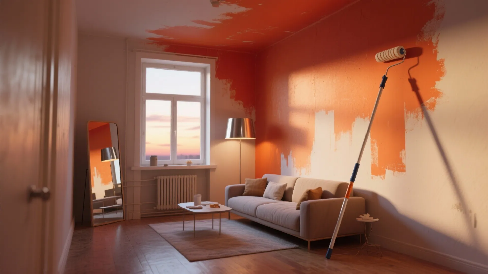 4. Bold Ceiling Color
