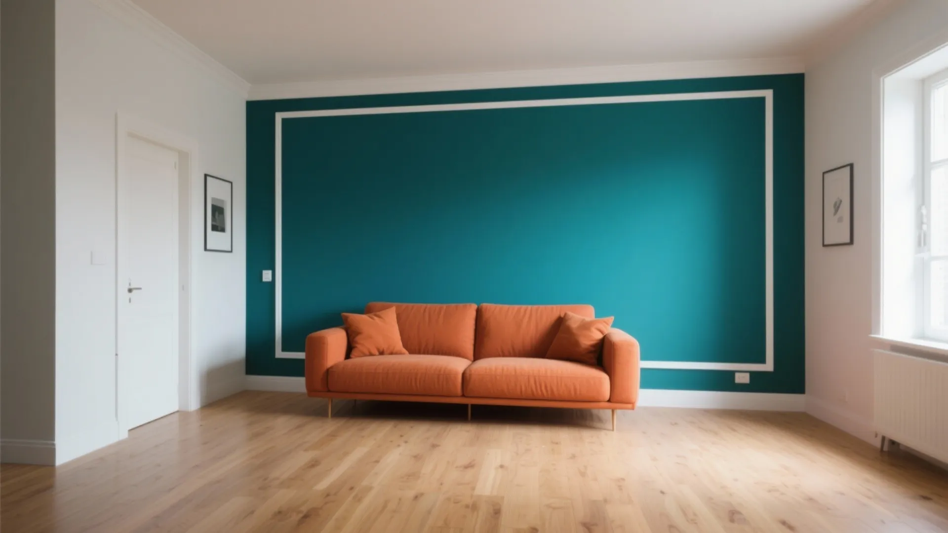 1. Bold color block — modern and affordable