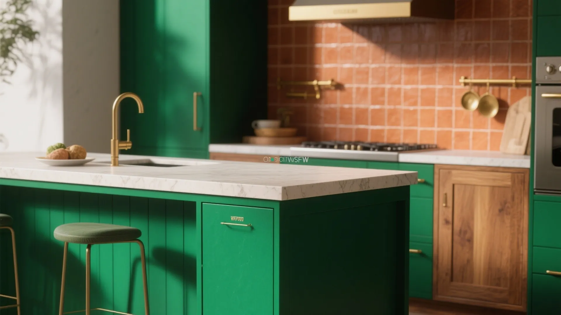 Bold Color Pop — paint the island, not the whole universe