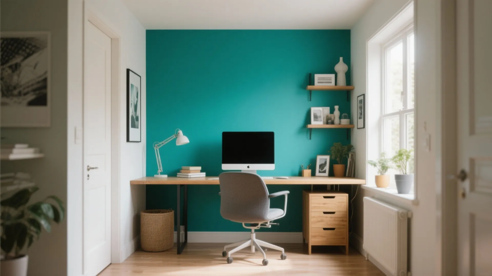 6. A Pop of Bold Color