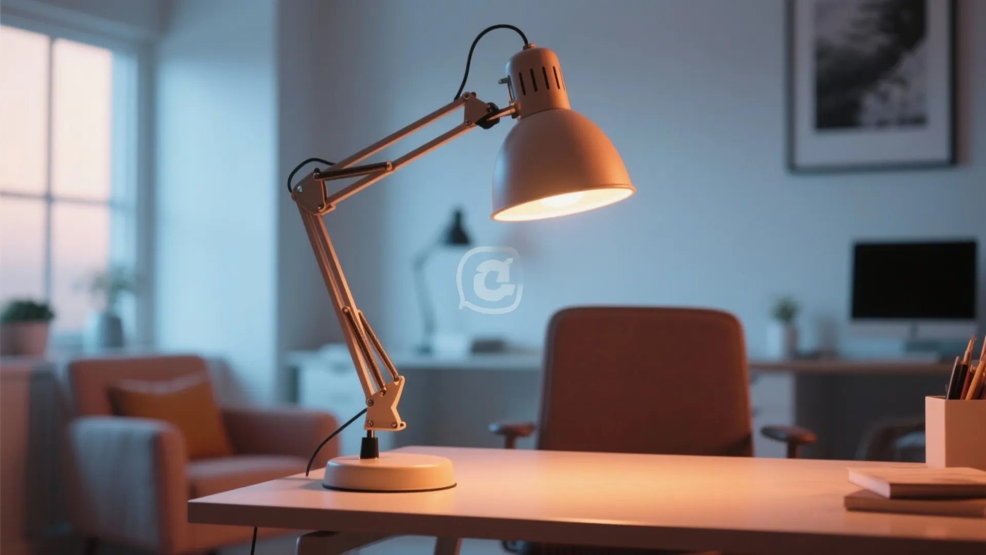 3. A Bold Desk Lamp