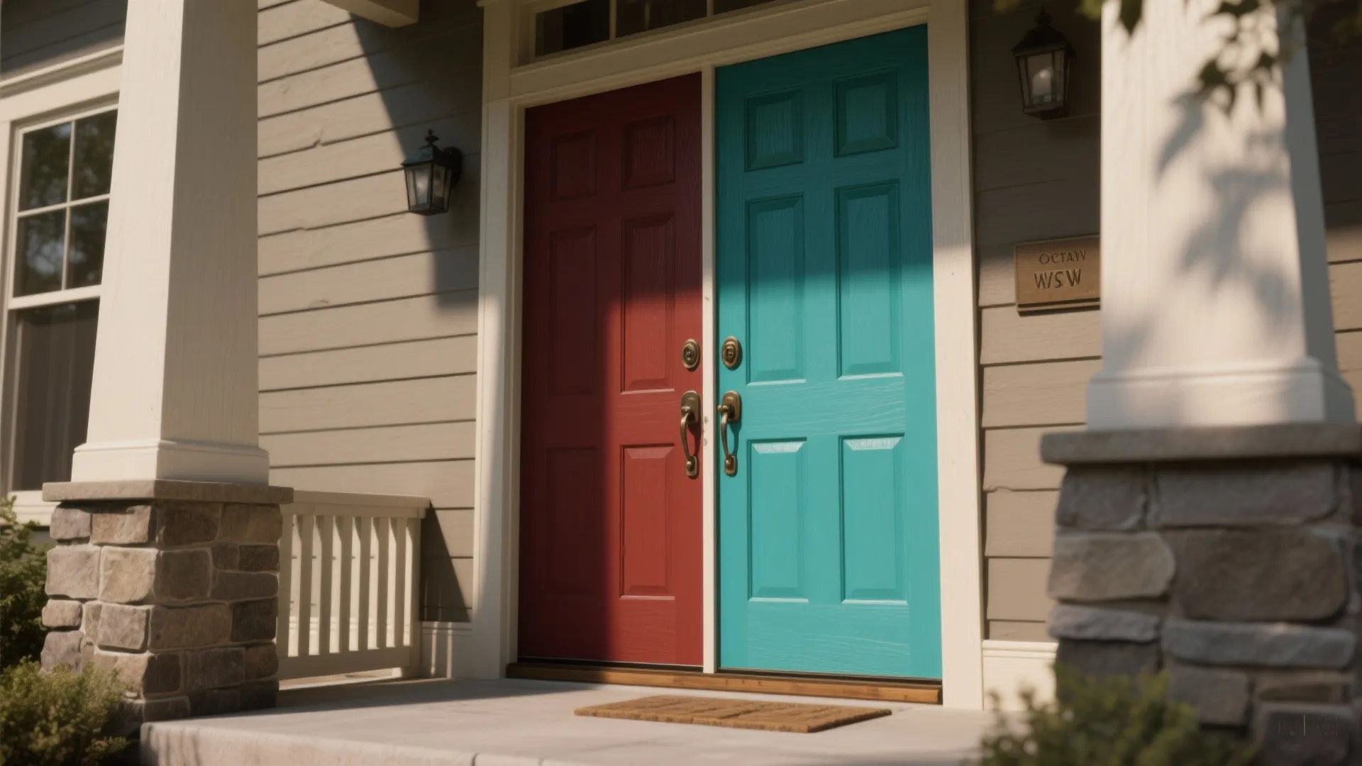 5. Bold Door, Subtle Shell