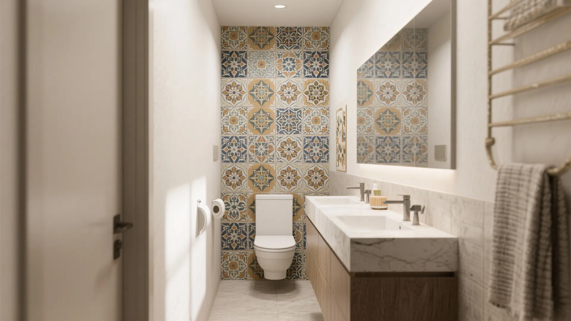 1. Bold feature wall