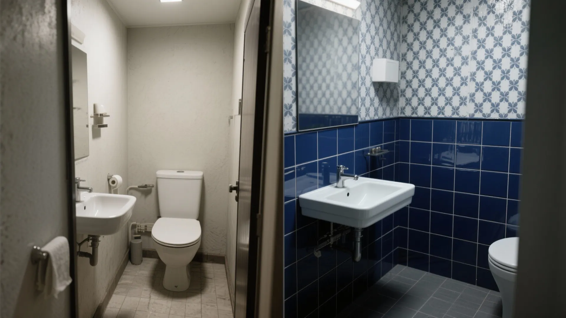 5. Bold feature wall with easy-to-clean surfaces