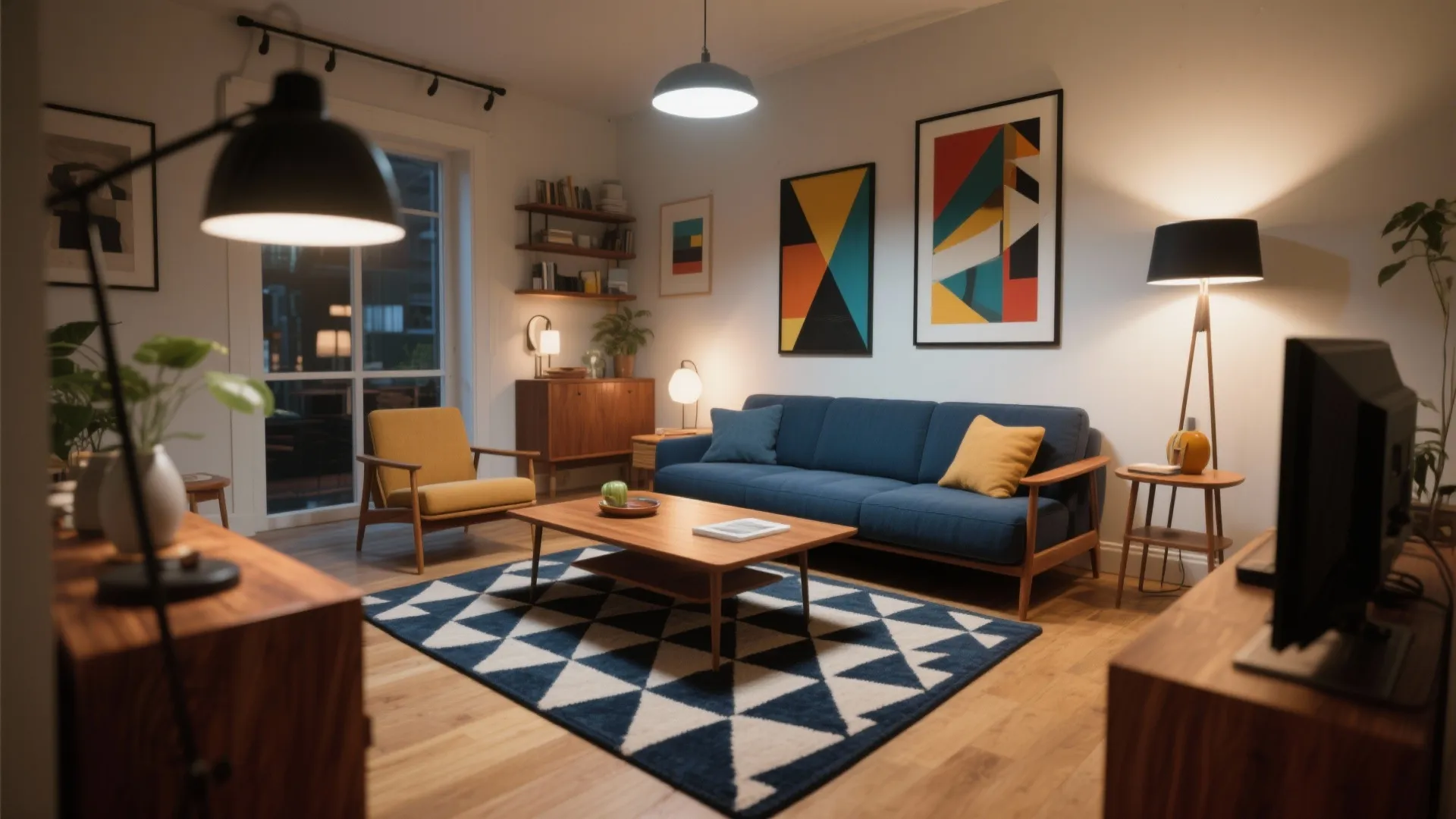 2. Bold Geometric Patterns