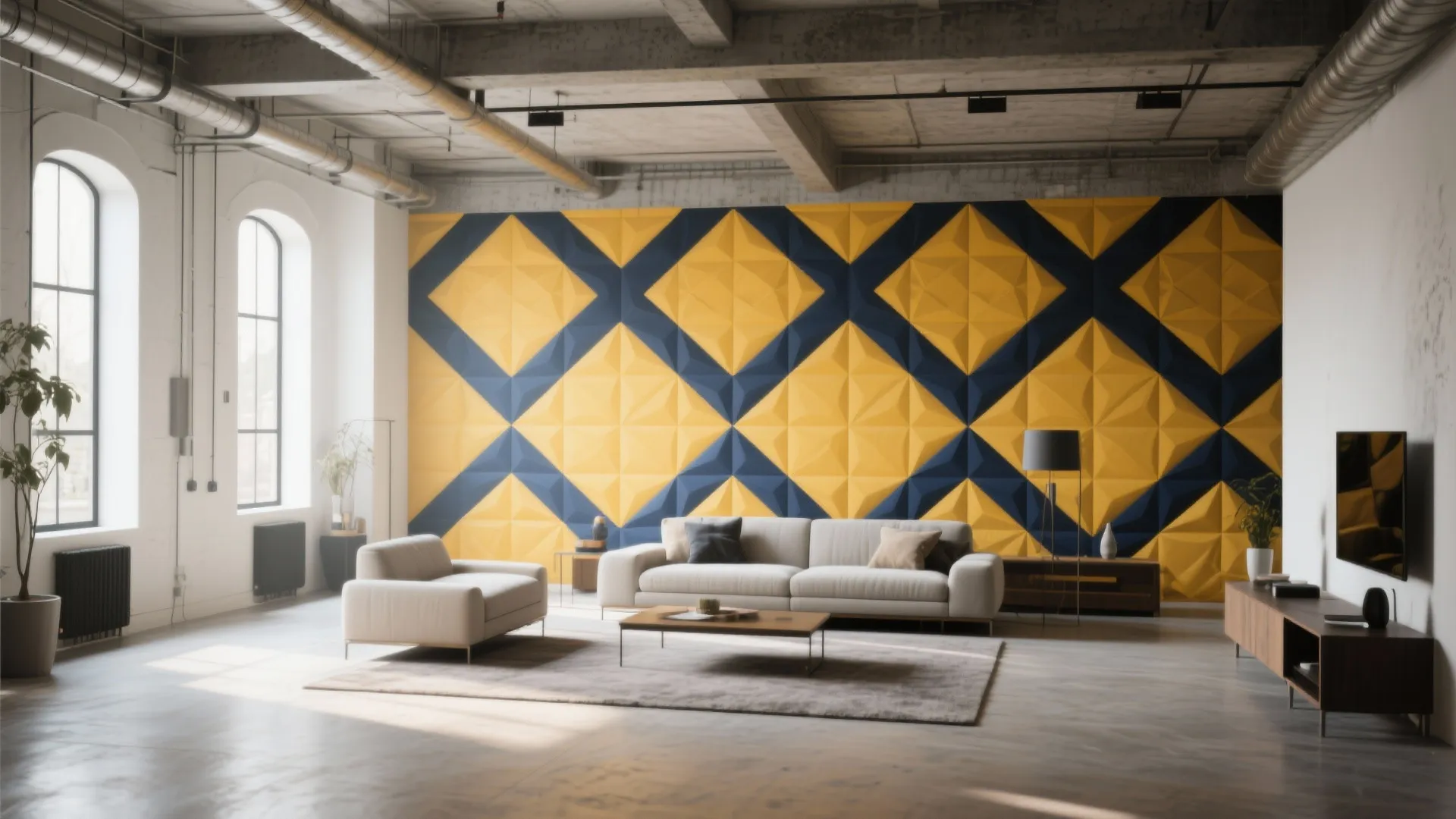 2. Bold Geometric Patterns