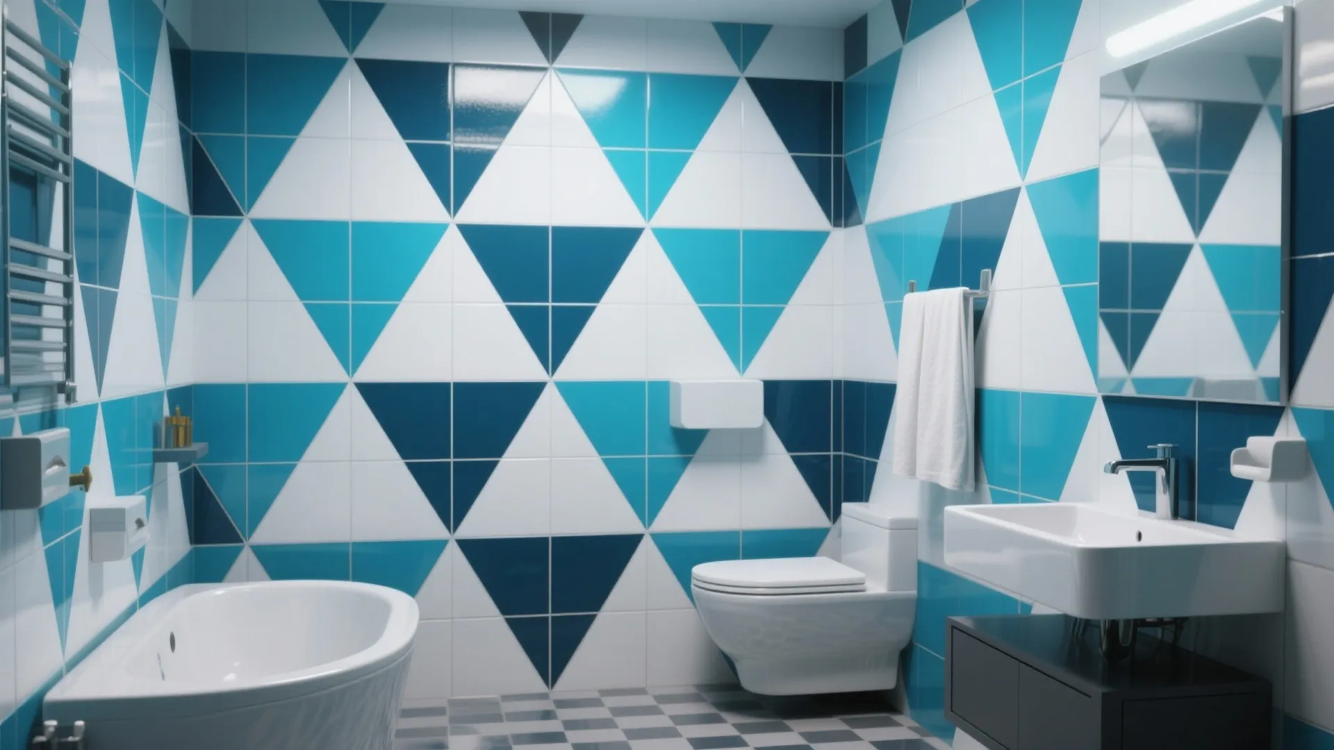 2. Bold Geometric Patterns