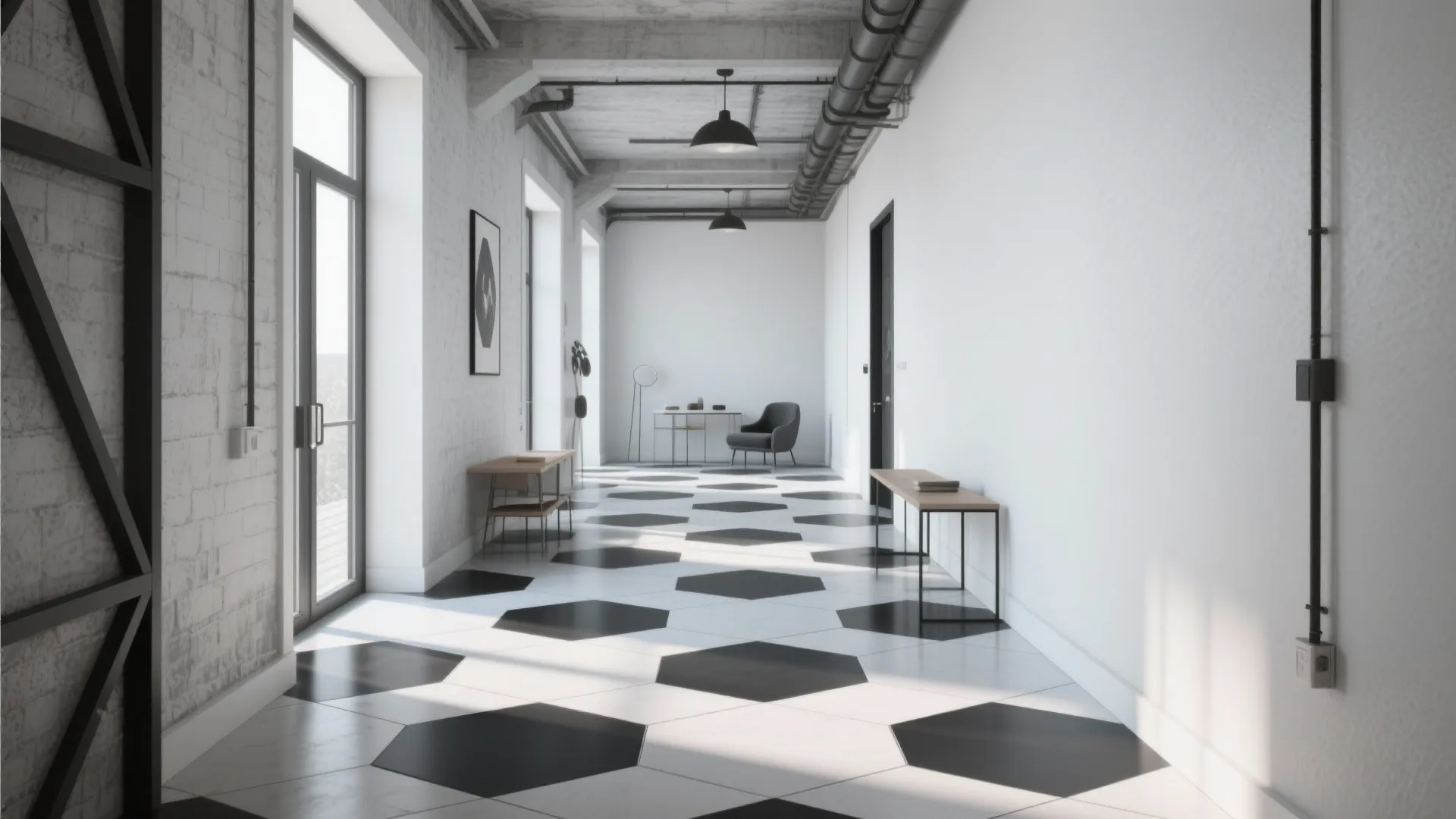 Bold geometric shapes