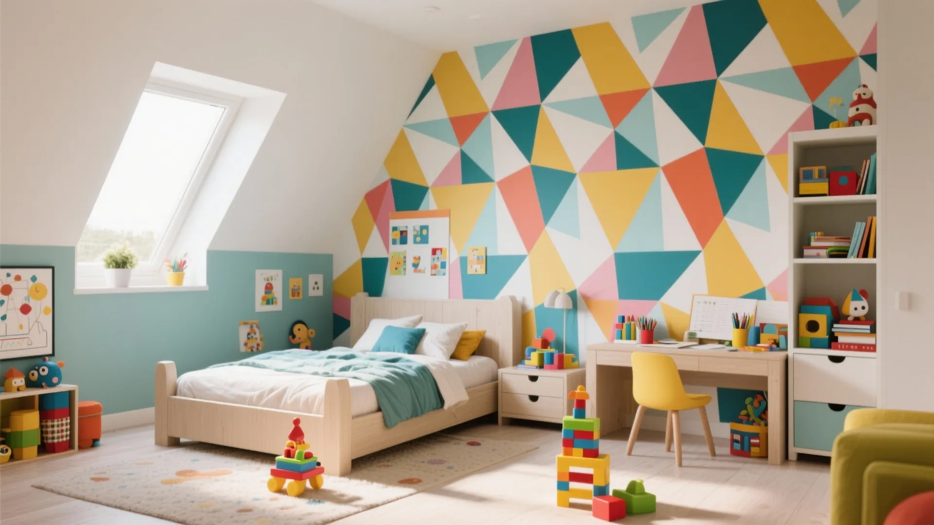 2. Bold Geometric Patterns