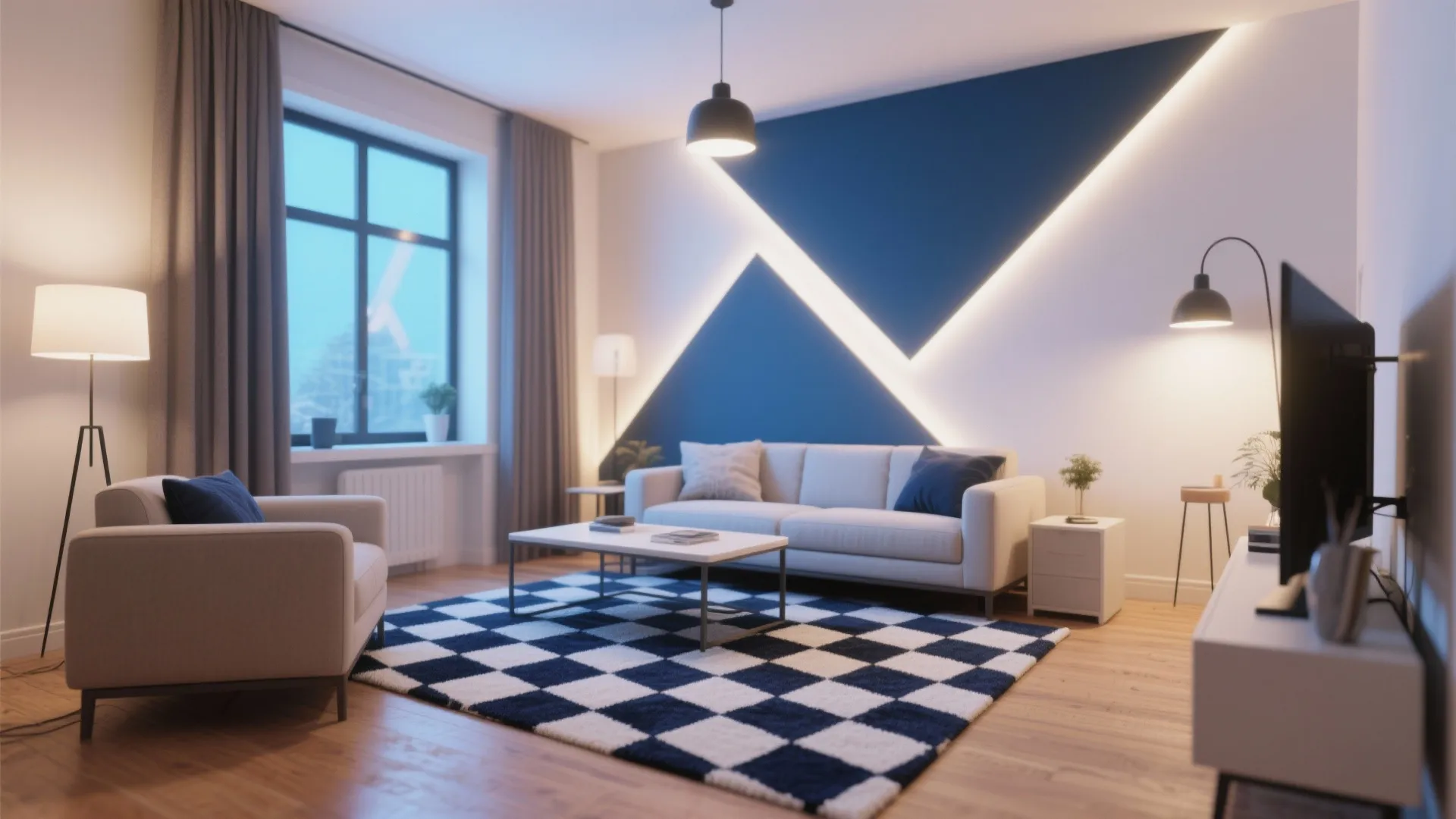 2. Bold Geometric Patterns