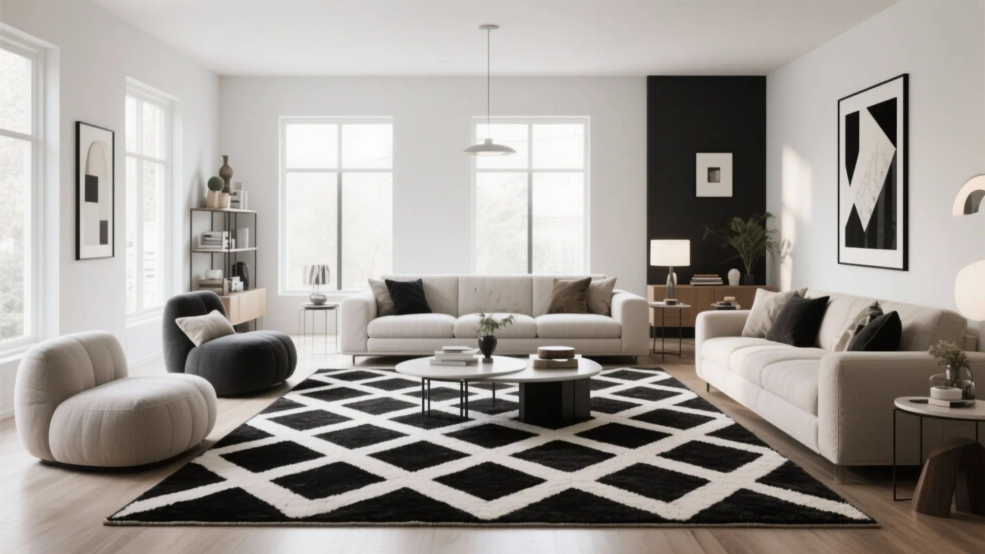 2. Bold Geometric Patterns