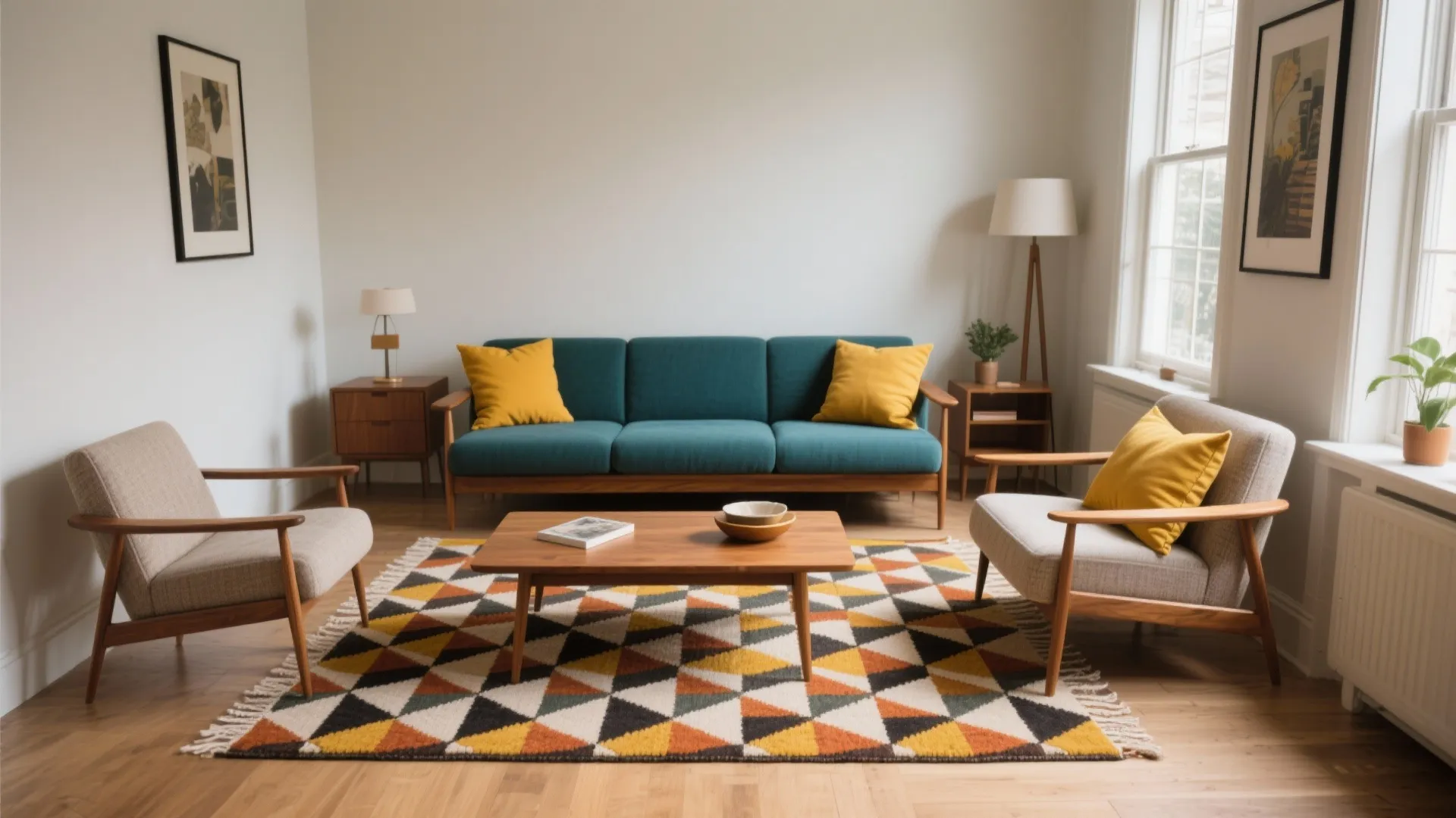 2. Bold Geometric Patterns