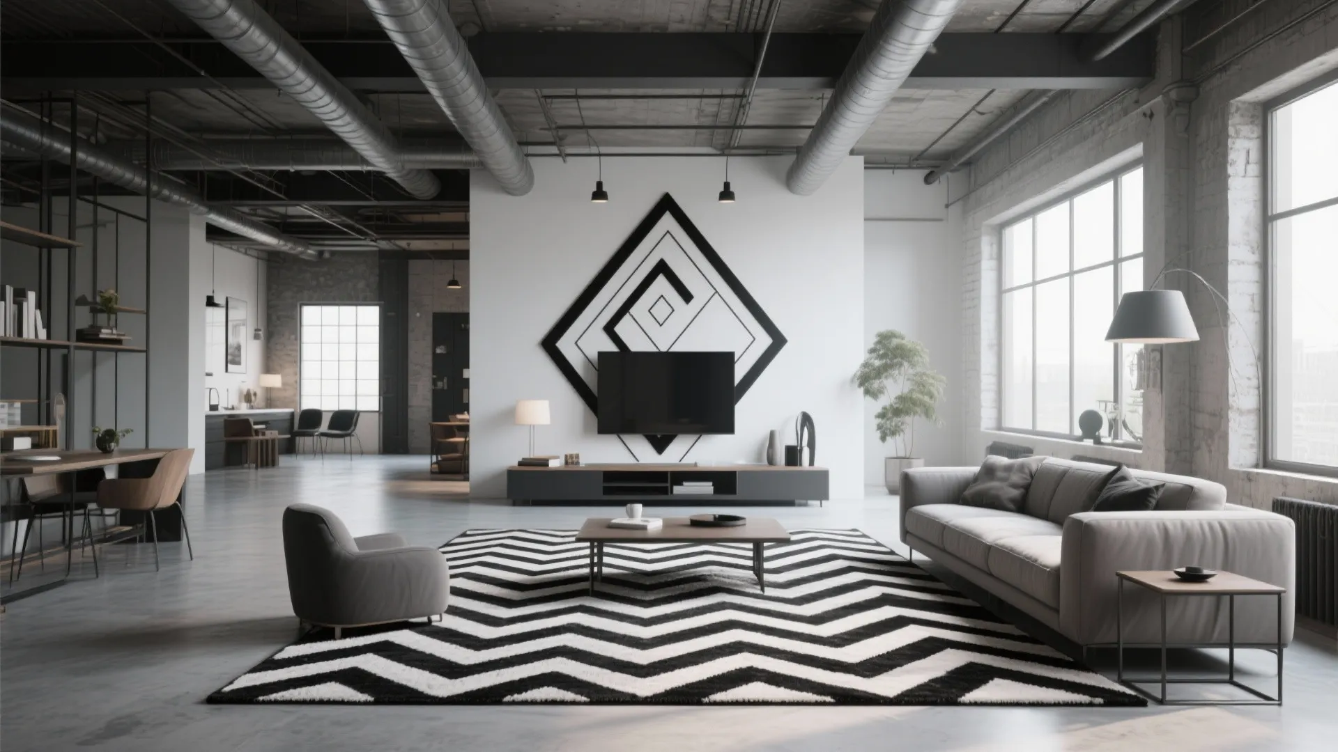 2. Bold Geometric Patterns